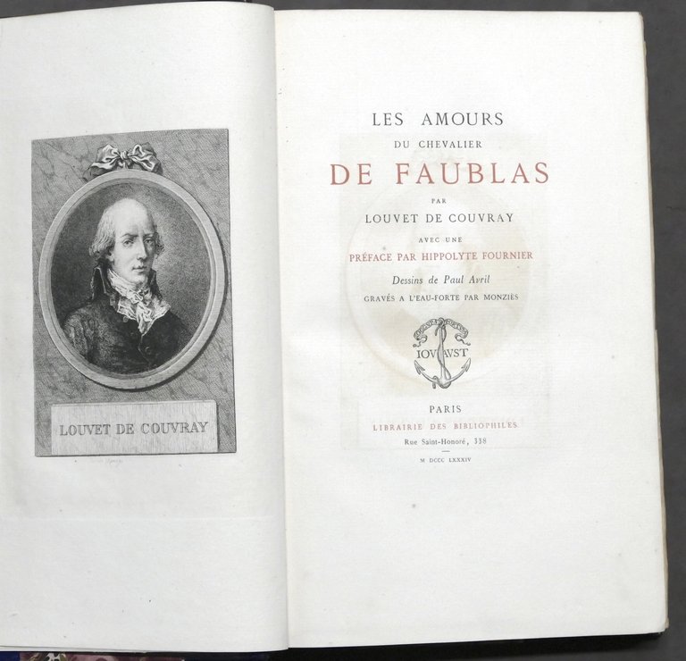 Letteratura L. de Couvray - Les amours du Chevalier de …