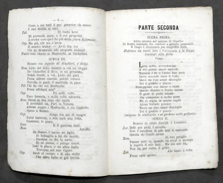 Libretto Opera - I Capuleti ed i Montecchi - Tragedia … | Immagine Gallery 3