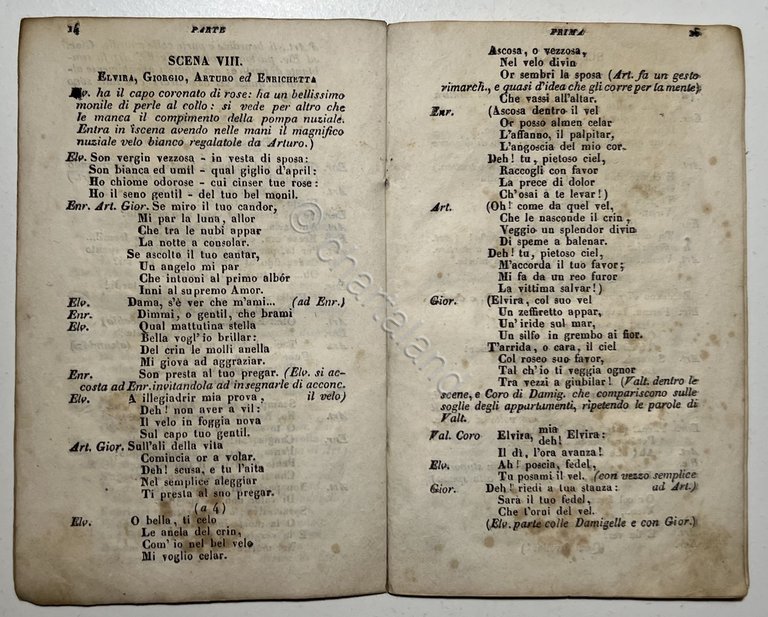 Libretto Opera - V. Bellini - I Puritani: Opera seria … | Immagine Gallery 2