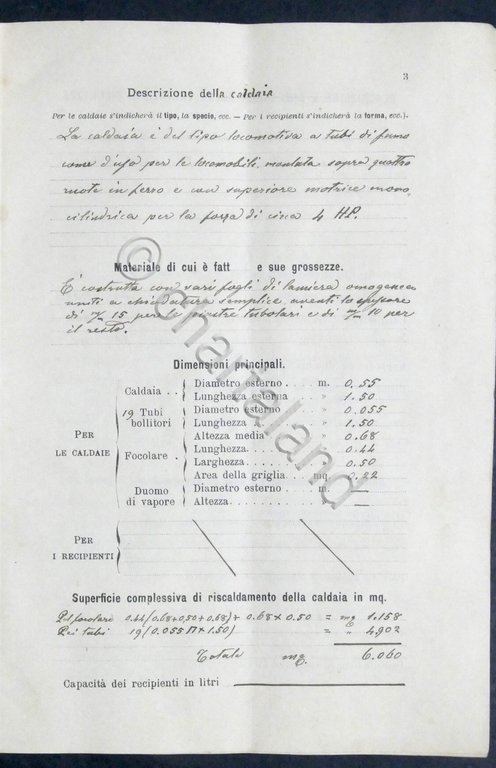 Libretto per la visita alle Caldaie ed ai Recipienti a …