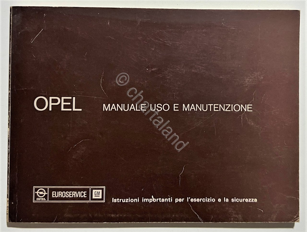 Libretto Uso e Manutenzione - Opel Kadett Ascona Manta Rekord …