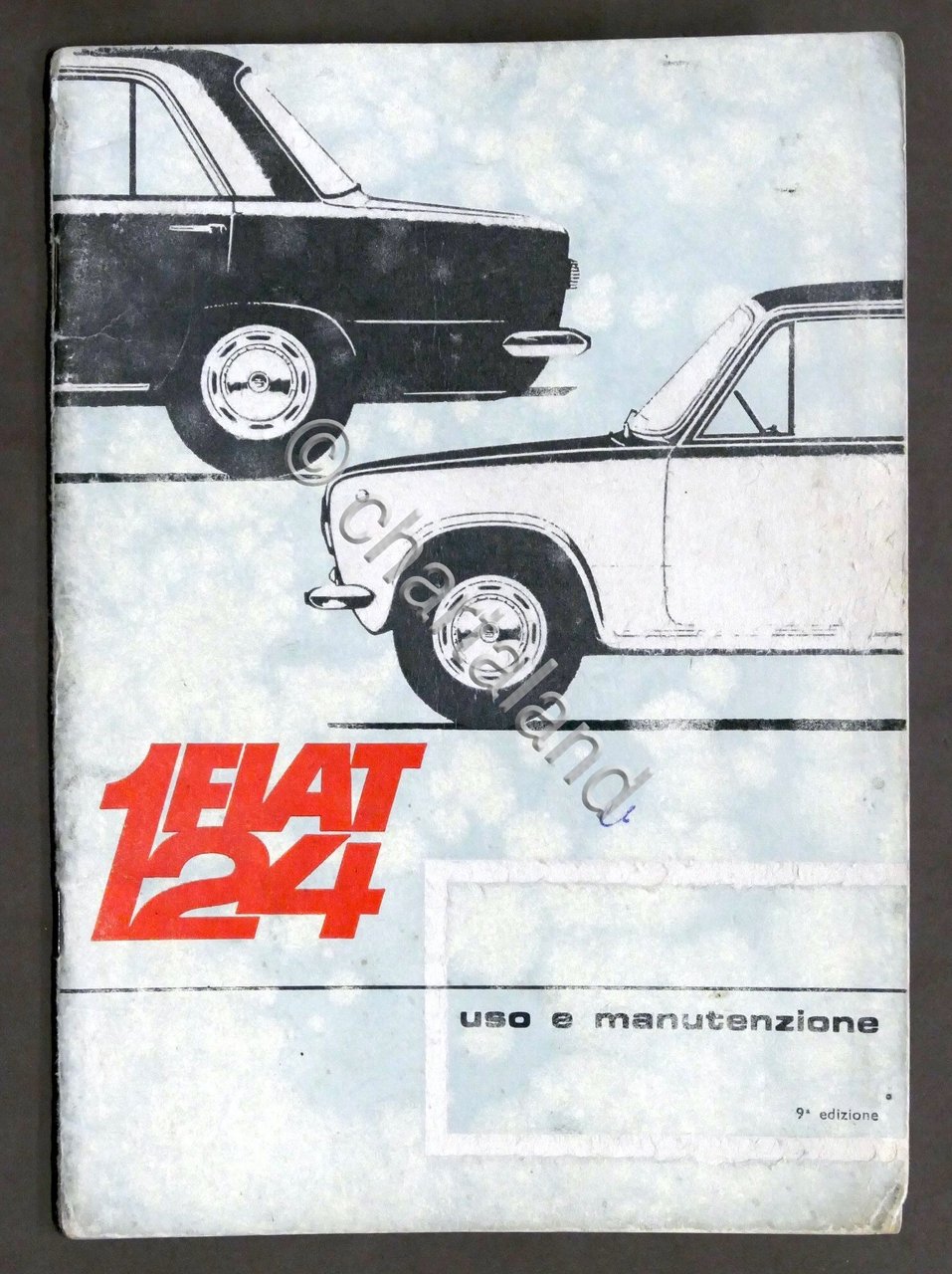 Libretto uso e manutenzione Fiat 124 - ed. 1968