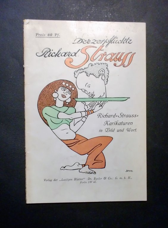 Libri e riviste - Musica - Der Zerpflückte Strauss - Bild und wort - 1910