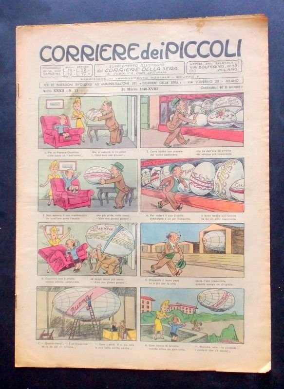 Libri per ragazzi - Corriere dei Piccoli - Anno XXXII … | Immagine principale
