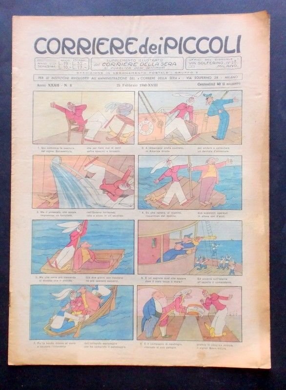 Libri per ragazzi - Corriere dei Piccoli - Anno XXXII … | Immagine principale