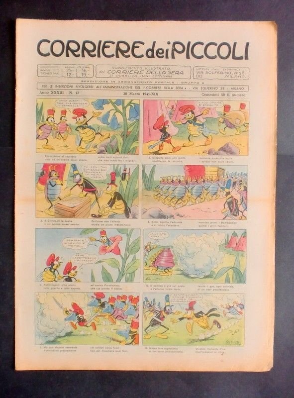 Libri per ragazzi - Corriere dei Piccoli - Anno XXXIII … | Immagine principale