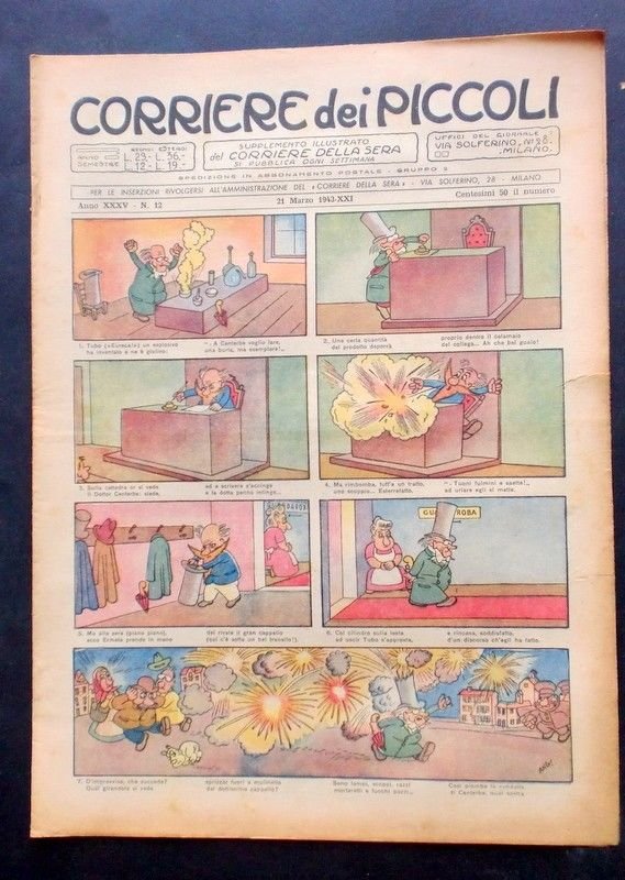 Libri per ragazzi - Corriere dei Piccoli - Anno XXXV … | Immagine principale