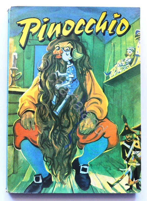 Libri Ragazzi  - Collodi - Le avventure di Pinocchio - Ed. Malipiero 1961 RARO