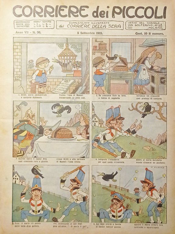 Libri Ragazzi - Corriere dei Piccoli N. 36 - 5 … | Immagine Gallery 1