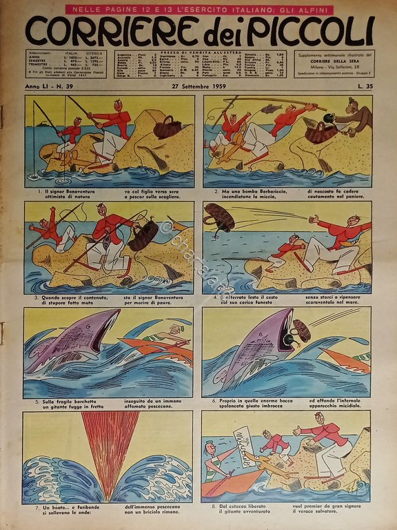 Libri Ragazzi - Corriere dei Piccoli N. 39 - 1959 …