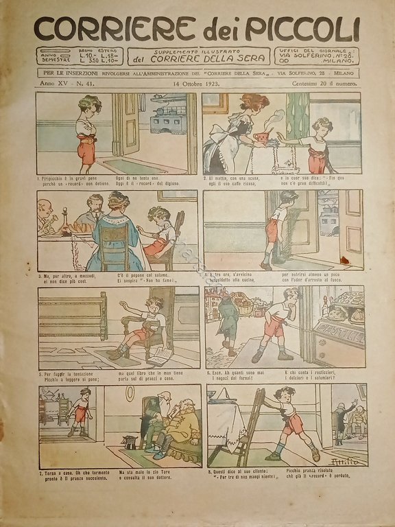 Libri Ragazzi - Corriere dei Piccoli N. 41 - 1923 …