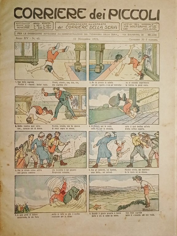 Libri Ragazzi - Corriere dei Piccoli N. 45 - 1923 …
