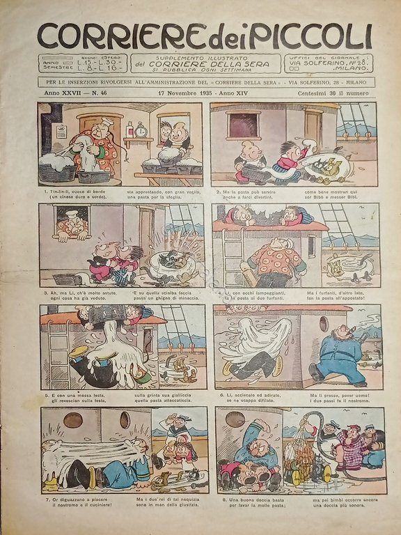 Libri Ragazzi - Corriere dei Piccoli N. 46 - 1935