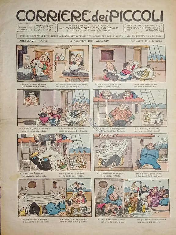 Libri Ragazzi - Corriere dei Piccoli N. 46 - 1935