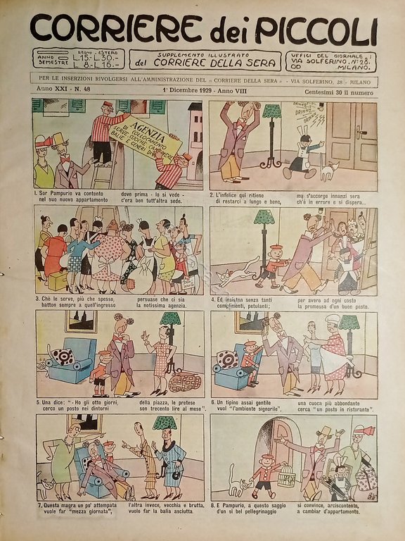Libri Ragazzi - Corriere dei Piccoli N. 48 - 1929 …