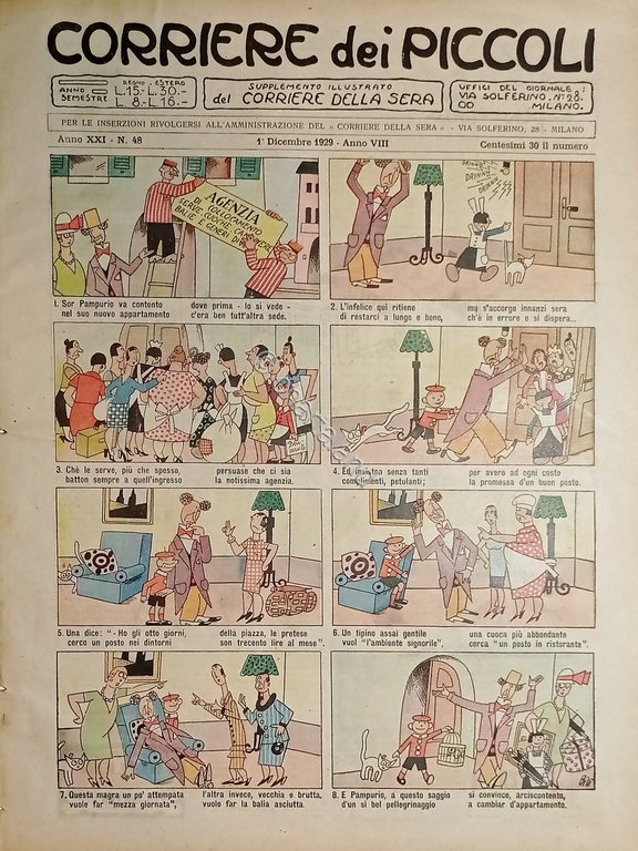 Libri Ragazzi - Corriere dei Piccoli N. 48 - 1929 …