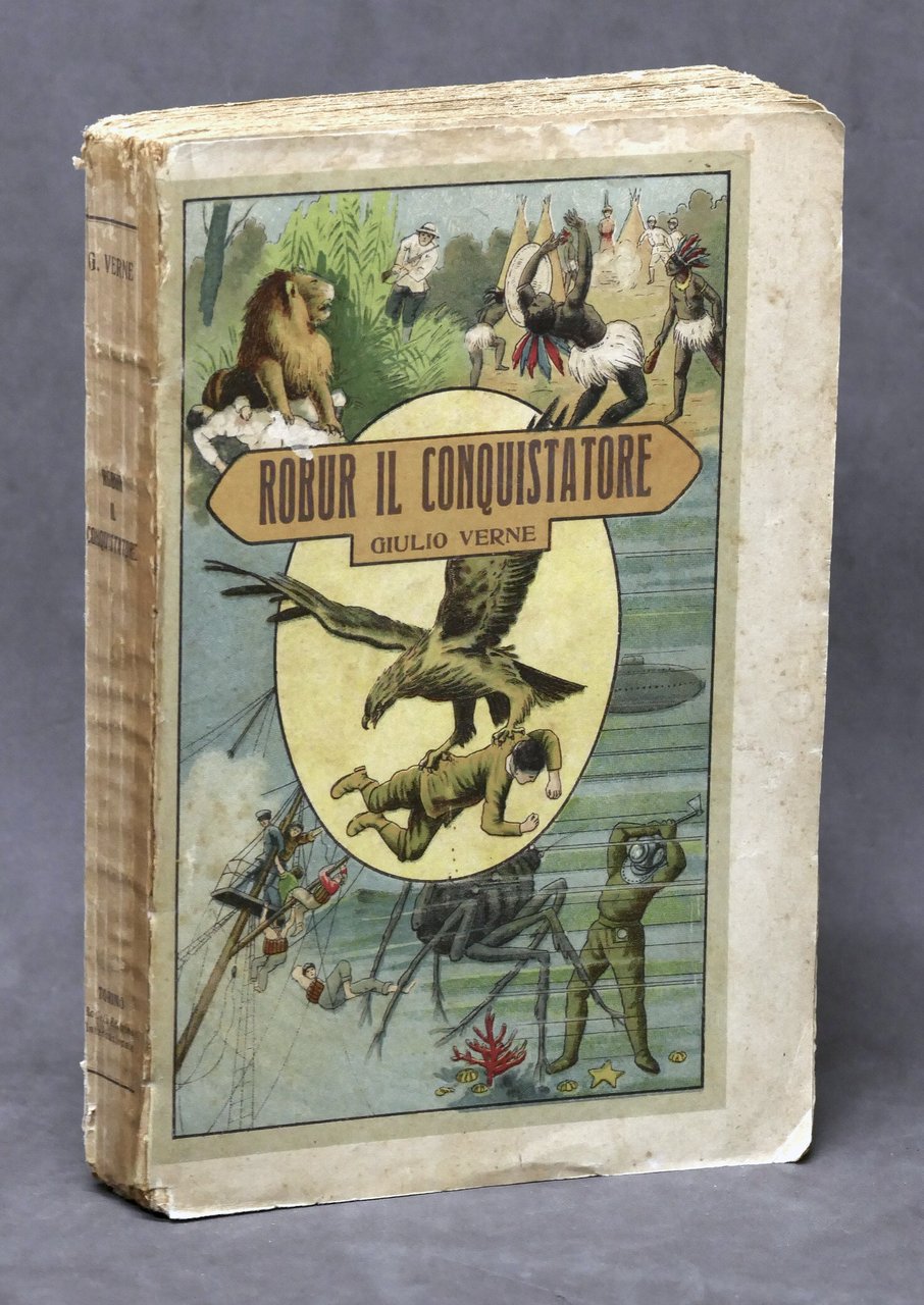 Libri ragazzi - Giulio Verne - Robur il conquistatore - …
