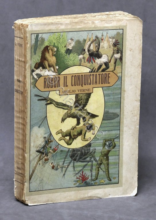 Libri ragazzi - Giulio Verne - Robur il conquistatore - …