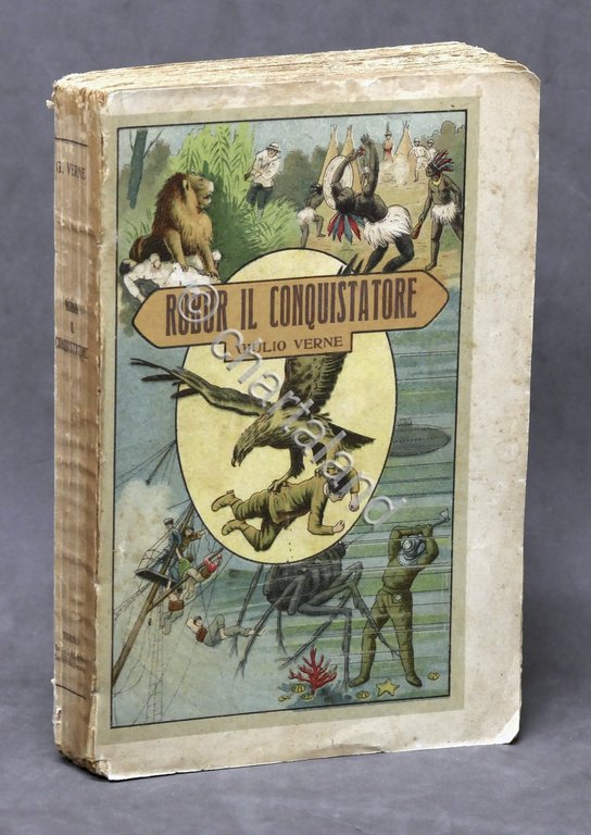 Libri ragazzi - Giulio Verne - Robur il conquistatore - …