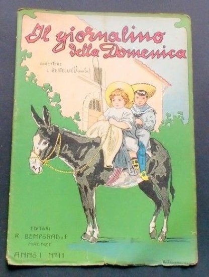 Libri ragazzi - Il giornalino della Domenica - Anno I … | Immagine principale