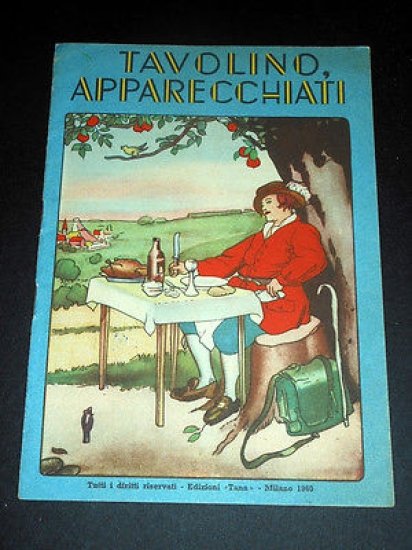 Libri ragazzi - Tavolino, apparecchiati - 1^ ed. Tana pubblicità … | Immagine principale