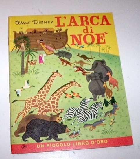 Libri ragazzi Disney Collana Piccolo libro d'oro L'arca di Noè …