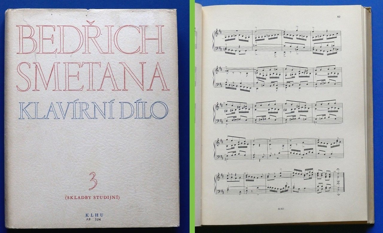 Libro Musica Spartiti - Bedrich Smetana - Klavìrnì Dìlo - … | Immagine principale
