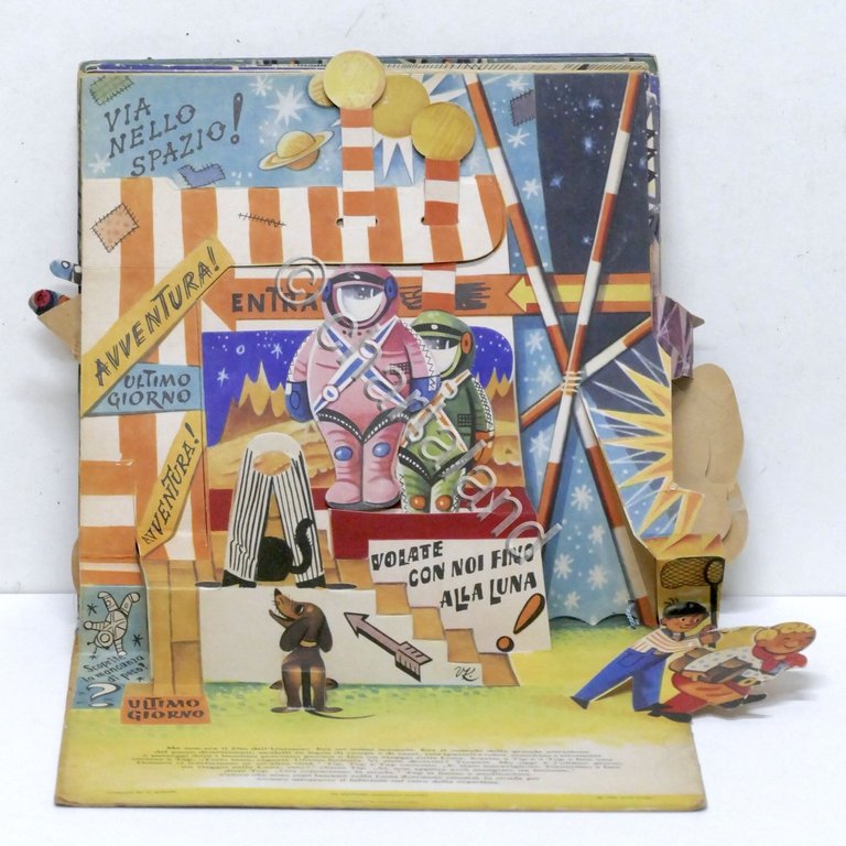 Libro pop-up Tip + Top e il razzo lunare - …