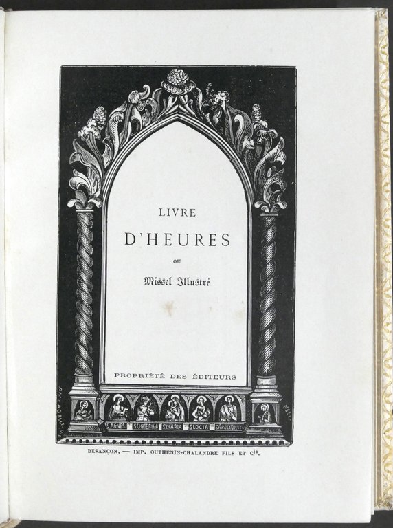Livre d'Heures ou Missel Illustré - 1882 - Libro d'Ore … | Immagine Gallery 2