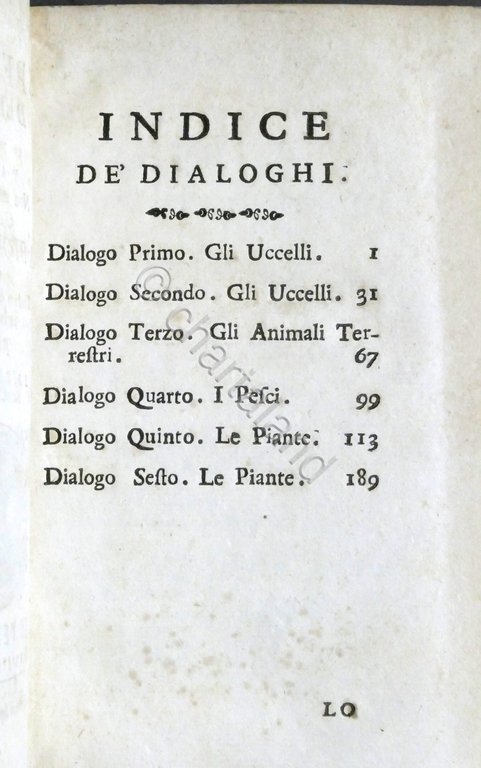Lo spettacolo della natura esposto in varj dialoghi - Tomo …