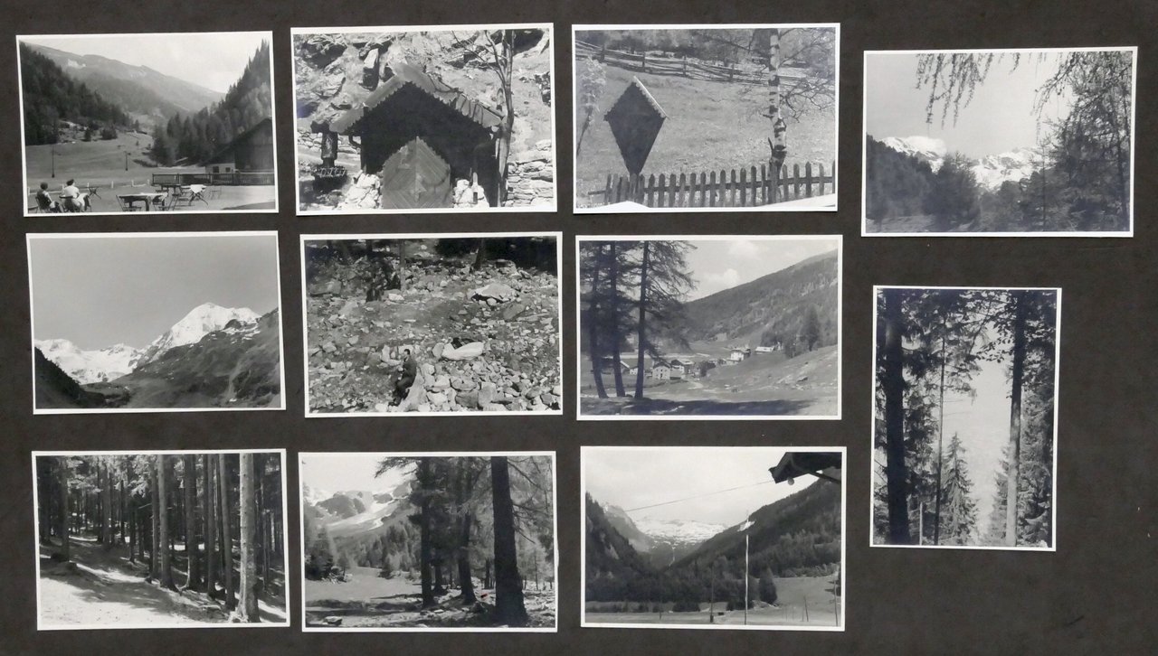 Lotto 11 fotografie Val di Solda (Bolzano) - Giugno 1957