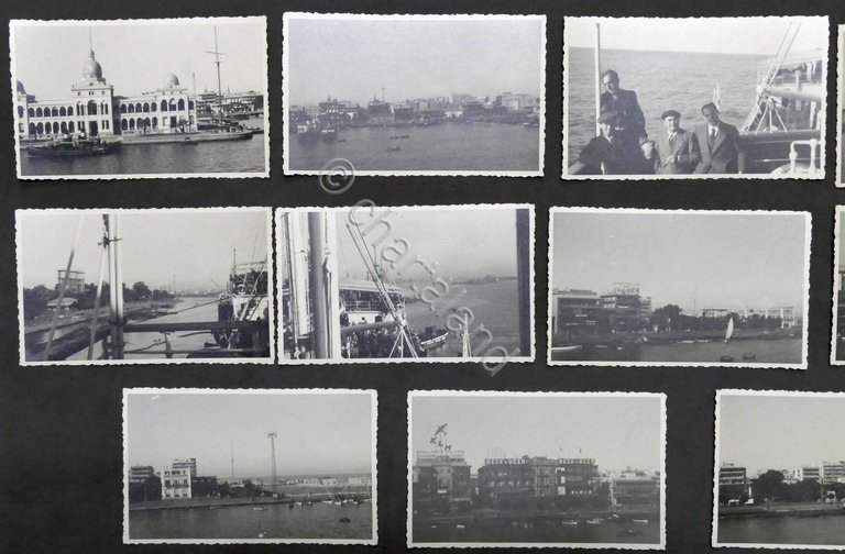 Lotto 13 fotografie Città di Porto Said - Egitto - …
