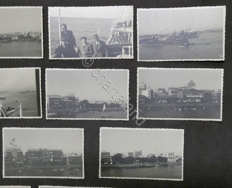 Lotto 13 fotografie Città di Porto Said - Egitto - …