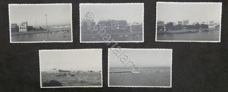 Lotto 13 fotografie Città di Porto Said - Egitto - …