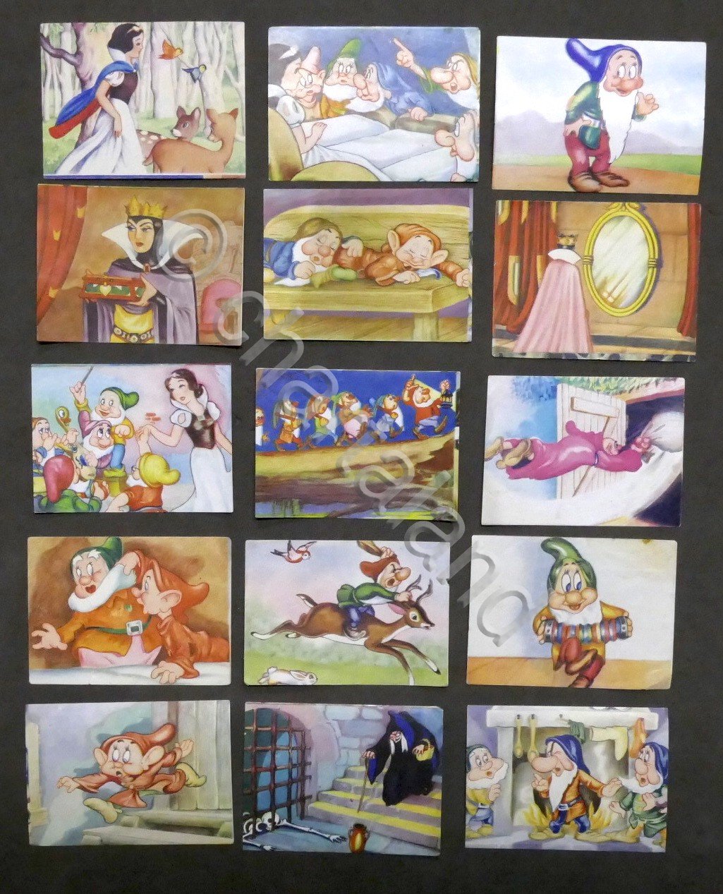 Lotto 15 figurine Collezioni Lampo - Biancaneve e i sette …