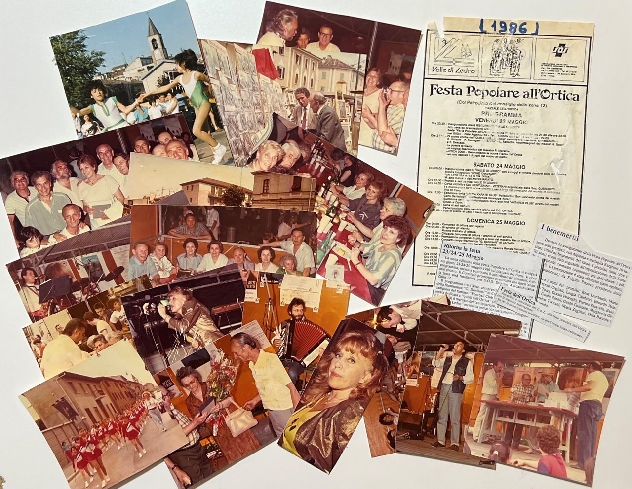 Lotto 17 Fotografie Commemorative - Festa Popolare all'Ortica - Maggio … | Immagine principale