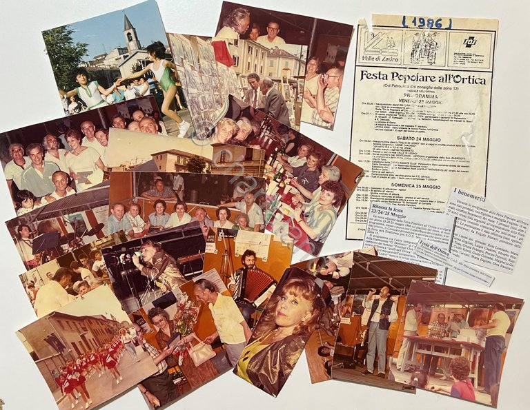Lotto 17 Fotografie Commemorative - Festa Popolare all'Ortica - Maggio … | Immagine Gallery 2
