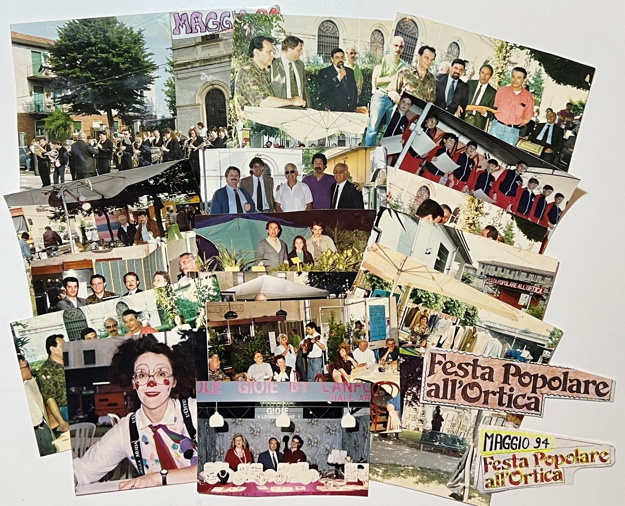Lotto 18 Fotografie Commemorative - Festa Popolare all'Ortica - Maggio … | Immagine principale