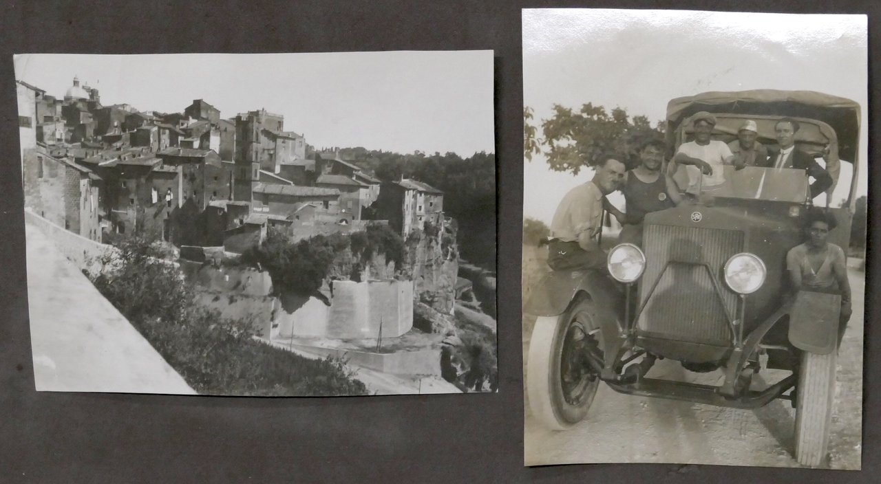 Lotto 2 fotografie - Ronciglione (Viterbo) - Estate 1928