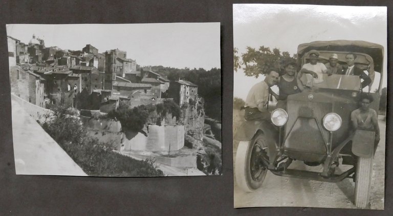 Lotto 2 fotografie - Ronciglione (Viterbo) - Estate 1928