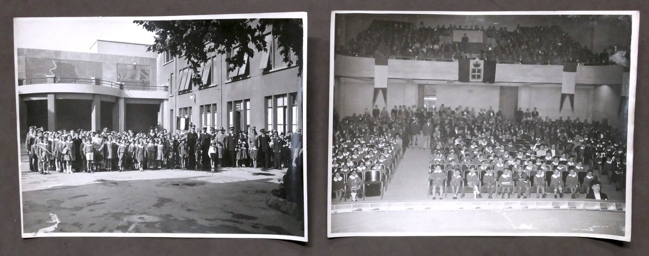 Lotto 2 fotografie Colonia Italiana di Marsiglia - anni '30