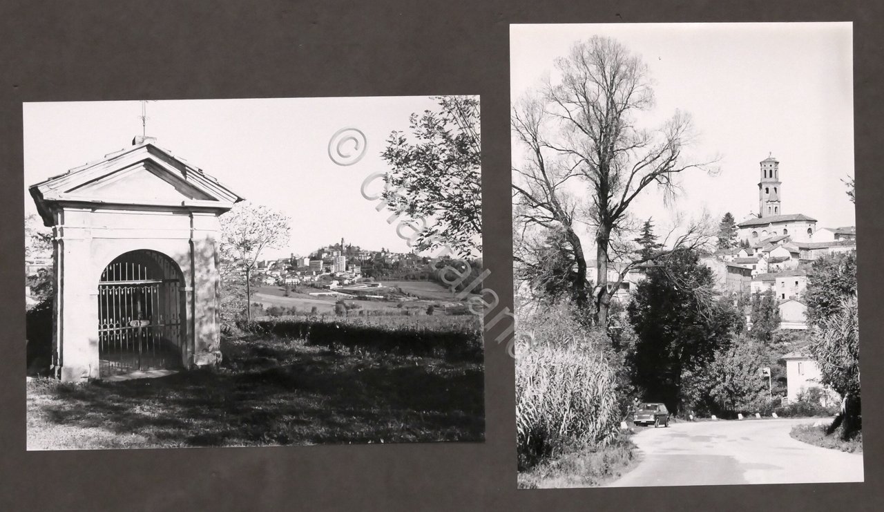 Lotto 2 fotografie San Salvatore Monferrato - anni '70