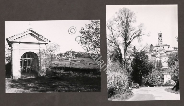 Lotto 2 fotografie San Salvatore Monferrato - anni '70
