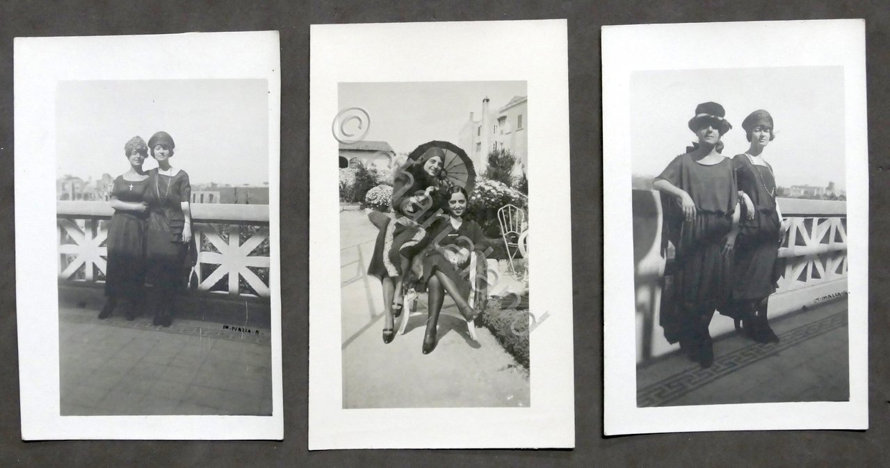 Lotto 3 Fotocartoline animate - Moda - anni '20