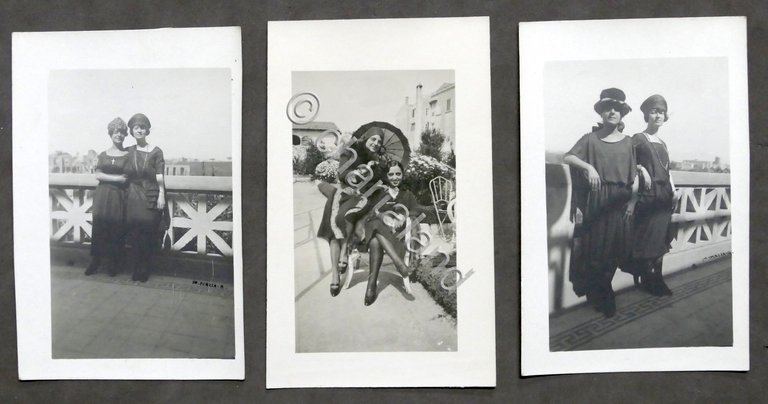 Lotto 3 Fotocartoline animate - Moda - anni '20