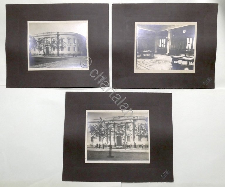 Lotto 3 fotografie Banca Commerciale Italiana - Messina - anni …