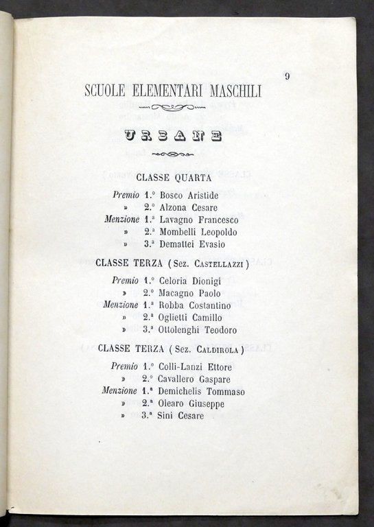 Lotto 4 Elenchi Allievi meritevoli Scuole di Casale Monferrato - …