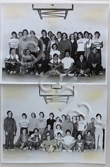lotto 5 fotografie formazione atletica Legnano 1973 con impianti
