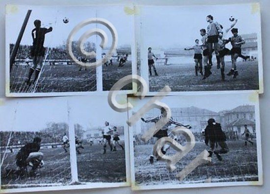 Lotto 8 foto campionato calcio serie C partita 9/1/72 Legnano …