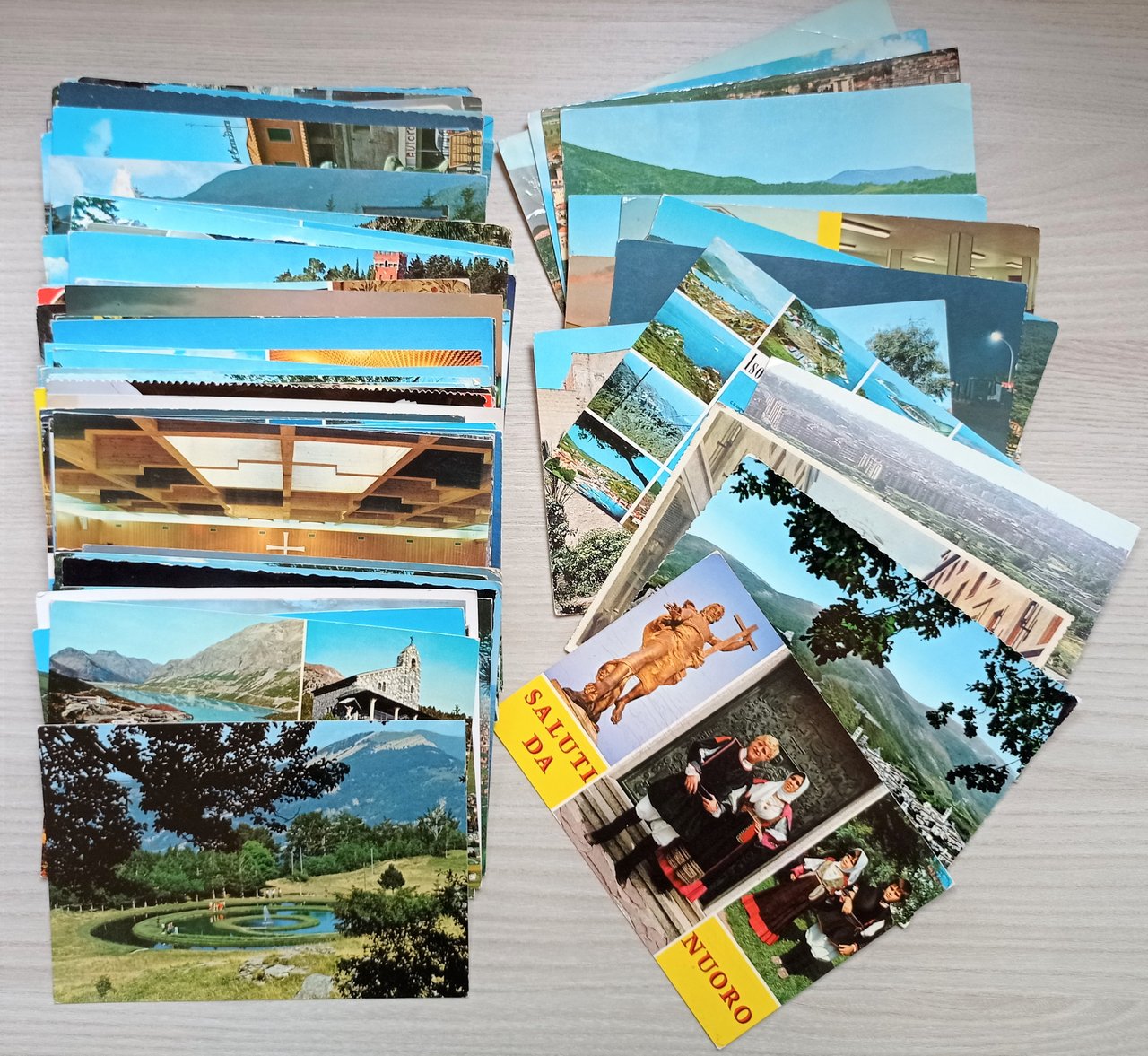Lotto Cartoline 100 pz. - Formato Grande a colori 1950/1980 …